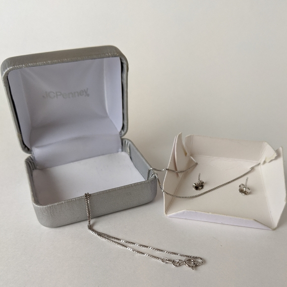 JCPENNEY Amethyst Sterling Silver 2-pc Jewelry Set - Picture 3 of 5